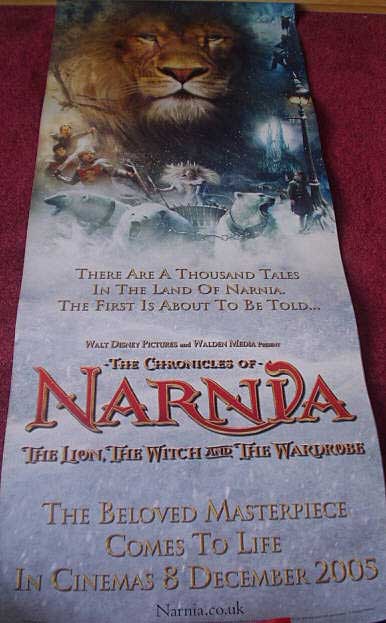 CHRONICLES OF NARNIA LION, WITCH & WARDROBE: Aslan Small Cinema Banner