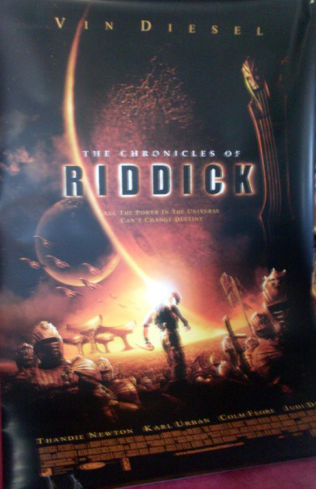 CHRONICLES OF RIDDICK, THE: Cinema Banner