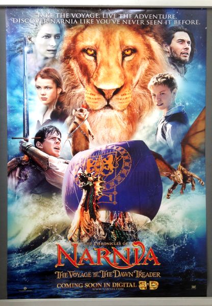 Cinema Poster: VOYAGE OF THE DAWN TREADER - NARNIA 2010 (Main One Sheet) Cinema Poster: VOYAGE OF THE DAWN TREADER - NARNIA 2010 (Main One Sheet)