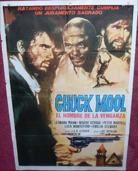 CHUCK MOOL EL HOMBRE DE LA VENGANZA: Argentinian Film Poster CHUCK MOOL EL HOMBRE DE LA VENGANZA: Argentinian Film Poster
