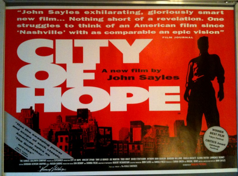 CITY OF HOPE: Main UK Quad Film Poster