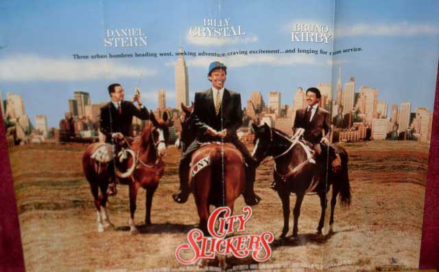 CITY SLICKERS: UK Quad Film Poster