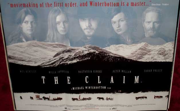 CLAIM, THE: UK Quad Film Poster CLAIM, THE: UK Quad Film Poster