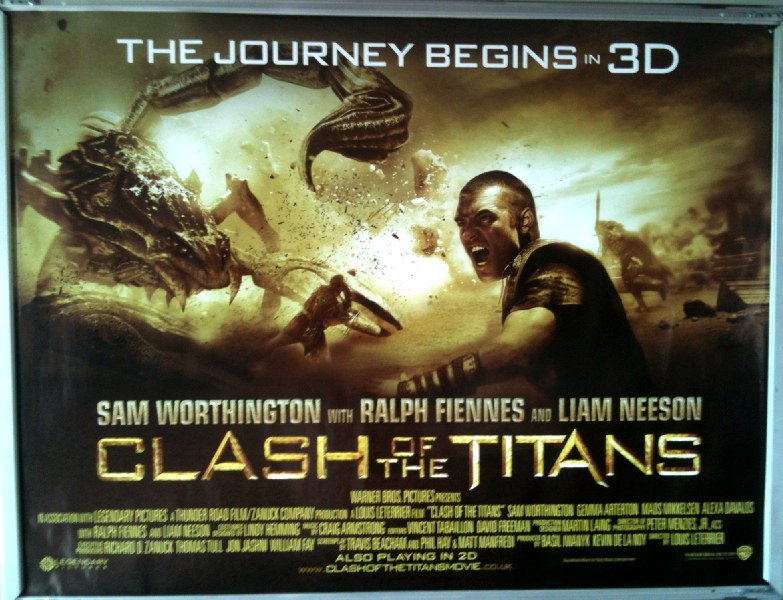 CLASH OF THE TITANS: Scorpion UK Quad CLASH OF THE TITANS: Scorpion UK Quad