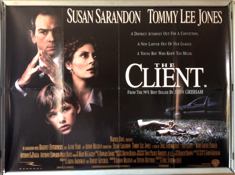 CLIENT, THE: UK Quad Film Poster CLIENT, THE: UK Quad Film Poster