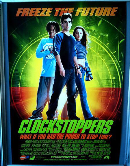 CLOCKSTOPPERS: One Sheet Film Poster CLOCKSTOPPERS: One Sheet Film Poster