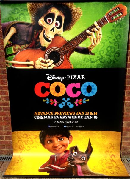Cinema Banner: COCO 2018 (Guitar) Anthony Gonzalez Gael Garca Bernal