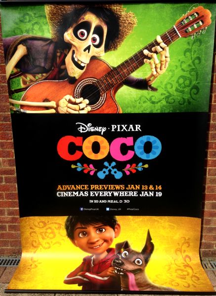 Cinema Banner: COCO 2018 (Guitar) Anthony Gonzalez Gael García Bernal Cinema Banner: COCO 2018 (Guitar) Anthony Gonzalez Gael García Bernal