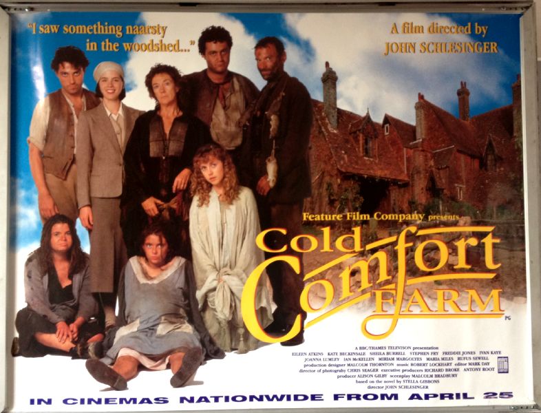 Cinema Poster: COLD COMFORT FARM 1995 (Quad) Eileen Atkins Kate Beckinsale