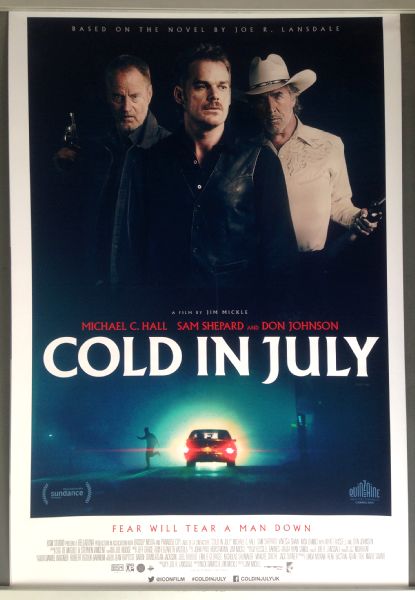 Cinema Poster: COLD IN JULY 2014 (One Sheet) Michael C. Hall Don Johnson