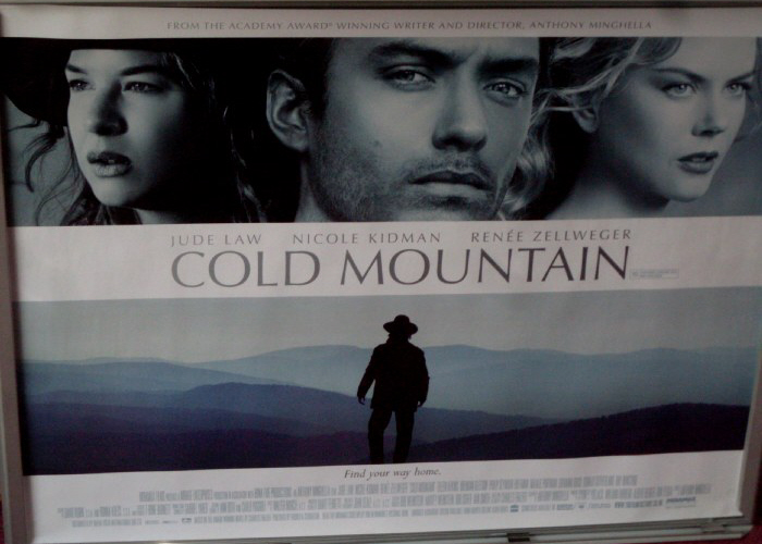 COLD MOUNTAIN: Main UK Quad Film Poster COLD MOUNTAIN: Main UK Quad Film Poster