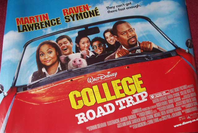 COLLEGE ROAD TRIP: Main UK Quad Film Poster COLLEGE ROAD TRIP: Main UK Quad Film Poster
