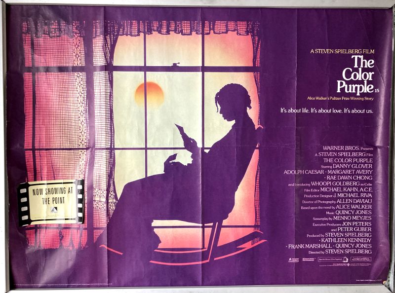 Cinema Poster: COLOR PURPLE, THE 1985 (Quad) Whoopi Goldberg Danny Glover
