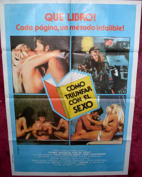 COMO TRIUNFAR CON EL SEXO: Argentinian Film Poster COMO TRIUNFAR CON EL SEXO: Argentinian Film Poster