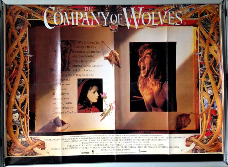 Cinema Poster: COMPANY OF WOLVES, THE 1984 (Quad) Neil Jordan Angela Lansbury 