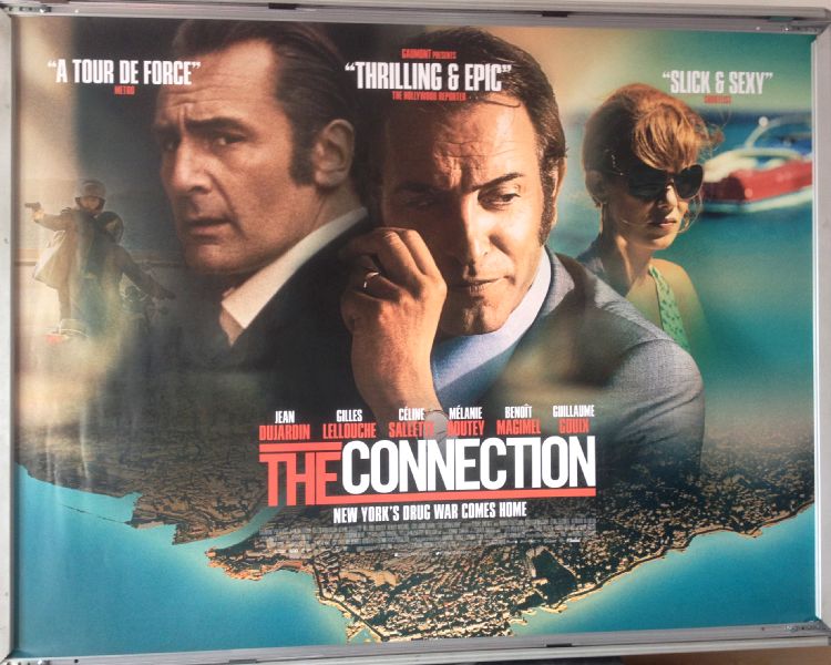 Cinema Poster: CONNECTION, THE 2014 (Quad) Jean Dujardin Gilles Lellouche Cinema Poster: CONNECTION, THE 2014 (Quad) Jean Dujardin Gilles Lellouche