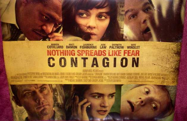 CONTAGION: Main UK Quad Film Poster