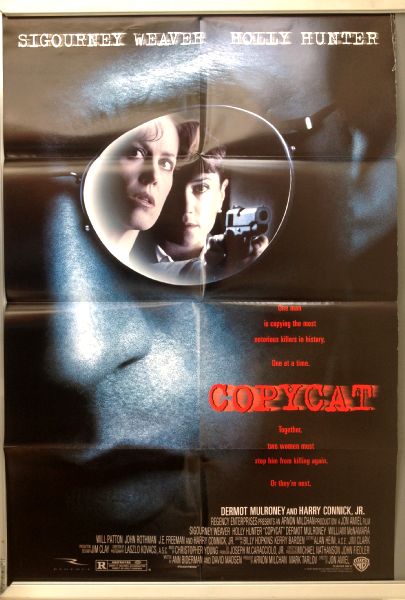 Cinema Poster: COPYCAT 1995 (One Sheet) Sigourney Weaver Holly Hunter Cinema Poster: COPYCAT 1995 (One Sheet) Sigourney Weaver Holly Hunter
