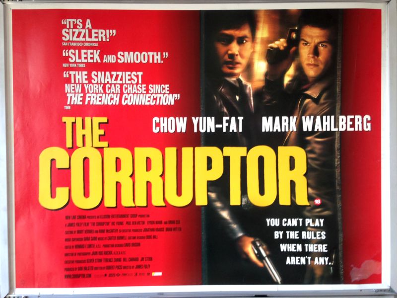 Cinema Poster: CORRUPTOR, THE 1995 (Quad) Yun-Fat Chow Mark Wahlberg
