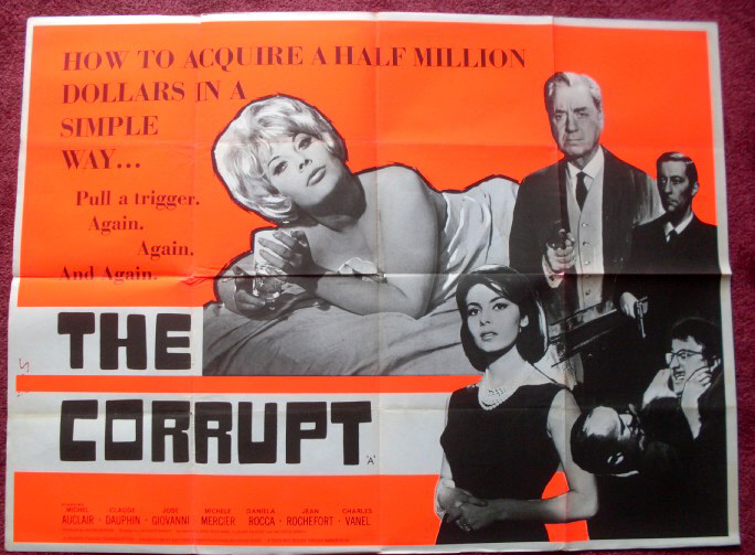 CORRUPT, THE: UK Quad Film Poster
