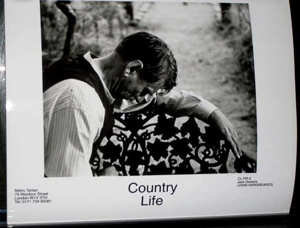 COUNTRY LIFE: Publicity Still CL-PR-5 John Hargreaves COUNTRY LIFE: Publicity Still CL-PR-5 John Hargreaves