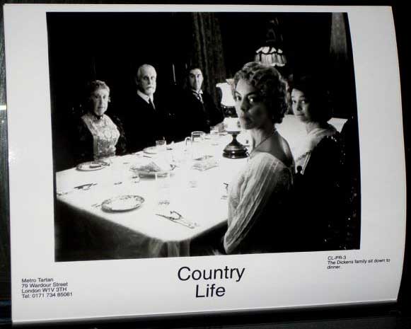 COUNTRY LIFE: Publicity Still CL-PR-3 Dickens Family at Table COUNTRY LIFE: Publicity Still CL-PR-3 Dickens Family at Table