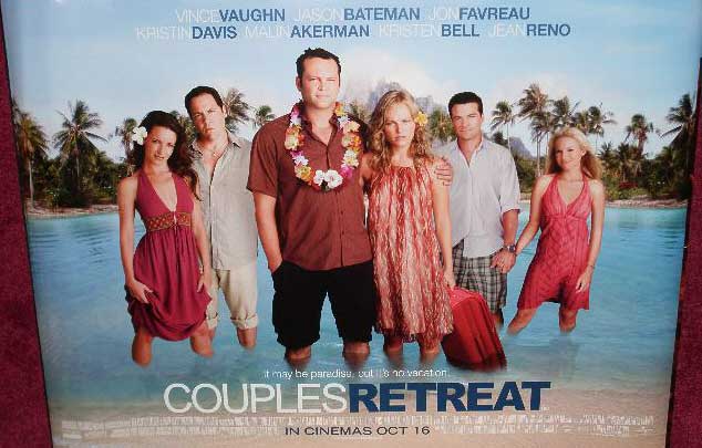 COUPLES RETREAT: UK Quad Film Poster