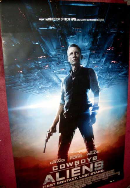 COWBOYS & ALIENS : Promotional Cinema Banner COWBOYS & ALIENS : Promotional Cinema Banner
