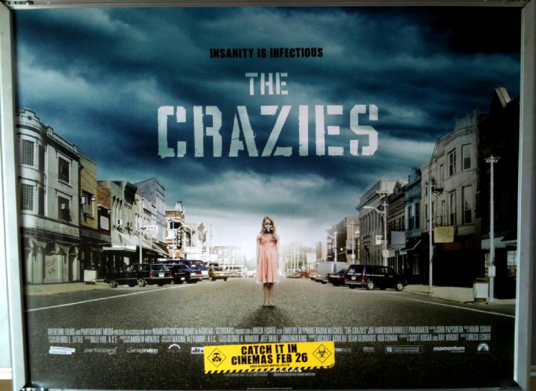CRAZIES, THE: Main UK Quad Film Poster