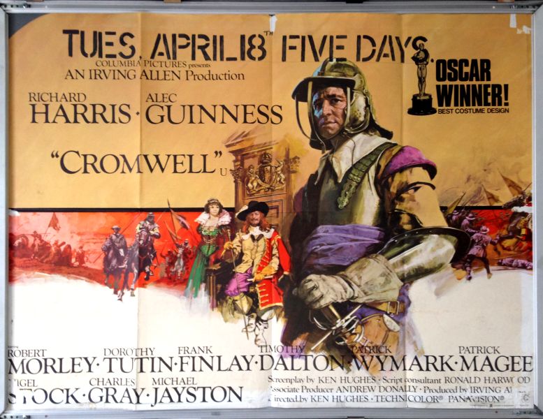Cinema Poster: CROMWELL 1970 (Quad) Richard Harris Alec Guinness Robert Morley Cinema Poster: CROMWELL 1970 (Quad) Richard Harris Alec Guinness Robert Morley