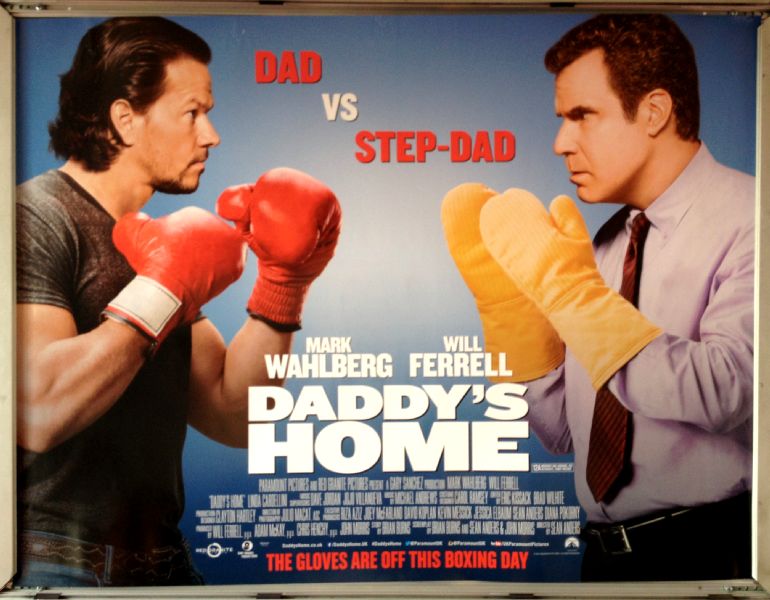 Cinema Poster: DADDY'S HOME 2016 (Quad) Will Ferrell Mark Wahlberg Owen Vaccaro Cinema Poster: DADDY'S HOME 2016 (Quad) Will Ferrell Mark Wahlberg Owen Vaccaro