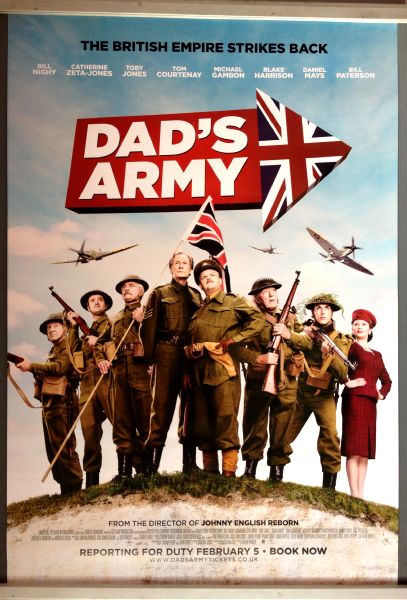 Cinema Poster: DAD'S ARMY 2016 (Main One Sheet) Catherine Zeta-Jones Bill Nighy Cinema Poster: DAD'S ARMY 2016 (Main One Sheet) Catherine Zeta-Jones Bill Nighy