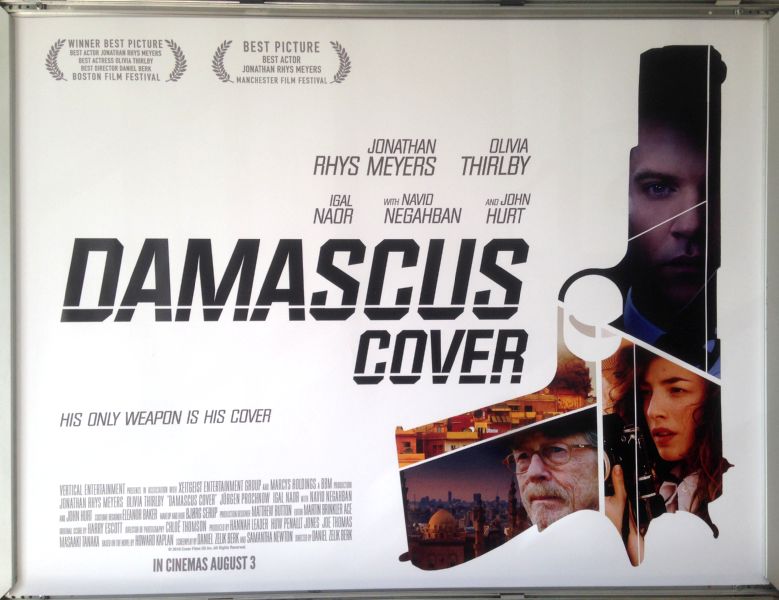 Cinema Poster: DAMASCUS COVER 2018 (Quad) Jonathan Rhys Meyers John Hurt