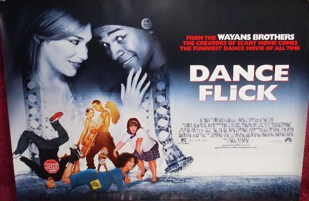 DANCE FLICK: UK Quad Film Poster