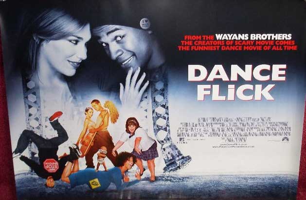 DANCE FLICK: UK Quad Film Poster DANCE FLICK: UK Quad Film Poster