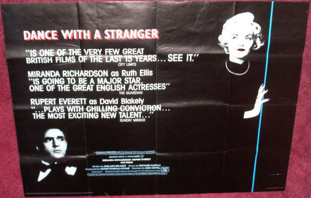 Cinema Poster: DANCE WITH A STRANGER 1985 (Quad) Miranda Richardson Cinema Poster: DANCE WITH A STRANGER 1985 (Quad) Miranda Richardson