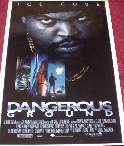 DANGEROUS GROUND: Main One Sheet Film Poster DANGEROUS GROUND: Main One Sheet Film Poster