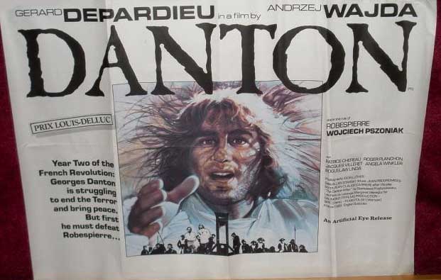 DANTON: UK Quad Film Poster DANTON: UK Quad Film Poster