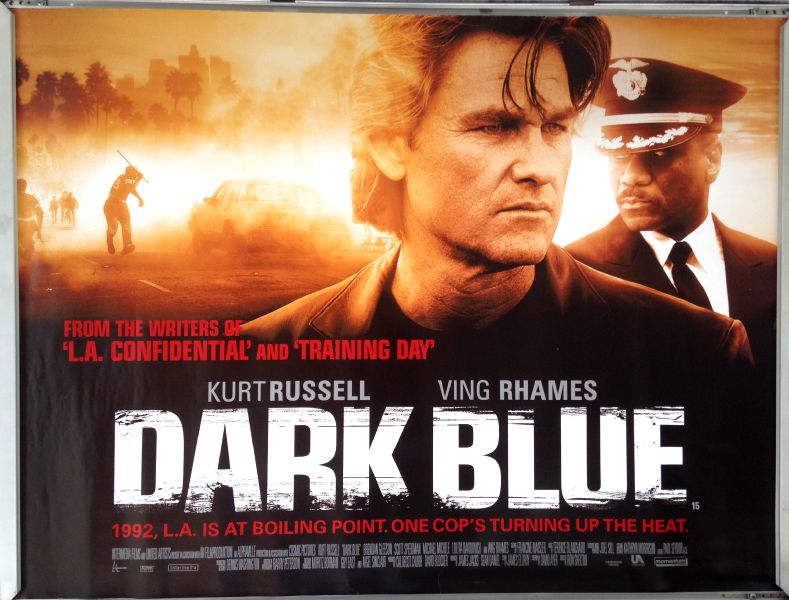 Cinema Poster: DARK BLUE 2003 (Quad) Kurt Russell Ving Rhames Scott Speedman