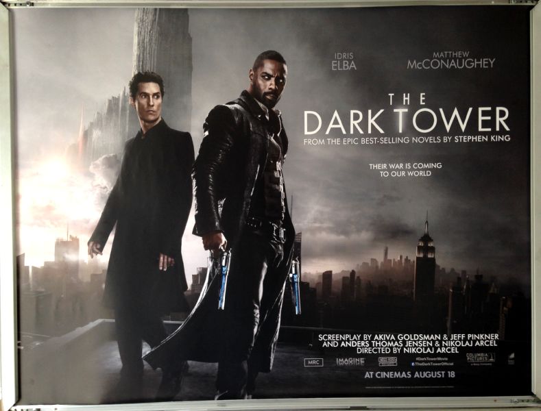 Cinema Poster: DARK TOWER, THE 2017 (Main Quad) Idris Elba Cinema Poster: DARK TOWER, THE 2017 (Main Quad) Idris Elba