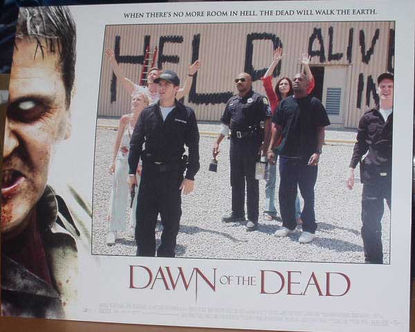 DAWN OF THE DEAD: Lobby Card (Help - On Top Of Mall)