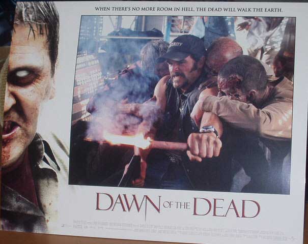 DAWN OF THE DEAD: Lobby Card (CJ Bit In Bus)