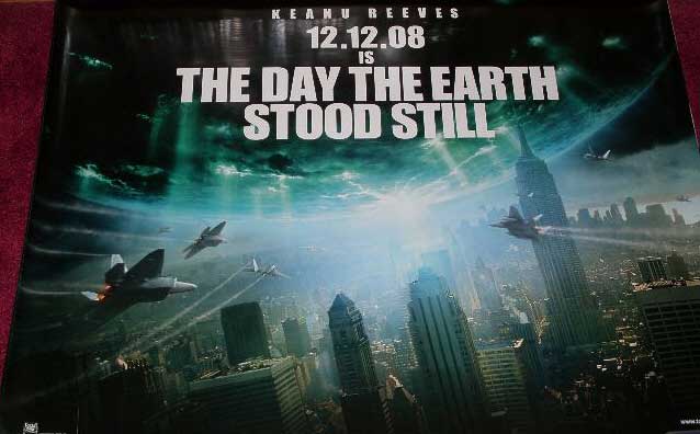DAY THE EARTH STOOD STILL, THE: 'Central Park' UK Quad Film Poster