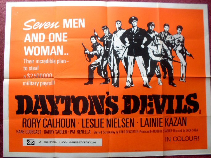DAYTON'S DEVILS: UK Quad Film Poster