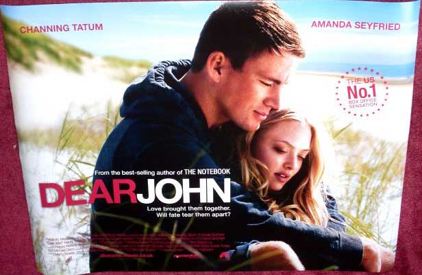 DEAR JOHN: UK Quad Film Poster