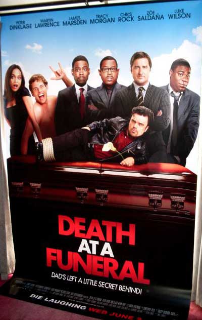 DEATH AT A FUNERAL (REMAKE): Cinema Banner DEATH AT A FUNERAL (REMAKE): Cinema Banner