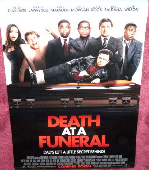 DEATH AT A FUNERAL (US REMAKE): One Sheet Film Poster