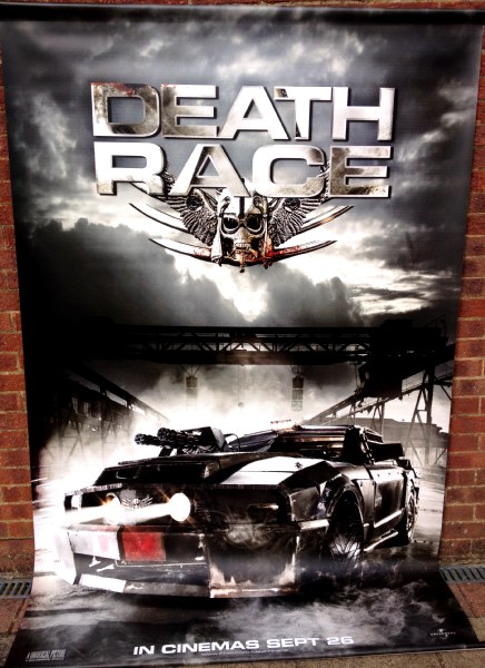Cinema Banner: DEATH RACE 2008 (Gun Car) Jason Statham Joan Allen Ian McShane