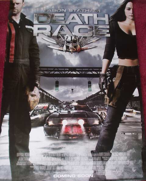 DEATH RACE : One Sheet Film Poster