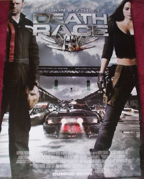 DEATH RACE : One Sheet Film Poster DEATH RACE : One Sheet Film Poster